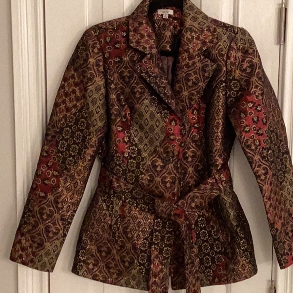 Cache Rare Vintage Multicolor Metallic Jacket - Picture 6 of 14
